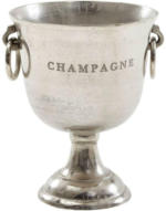 Möbelix Champagnerkühler Wohnling Silberfarbenb: 28,5cm
