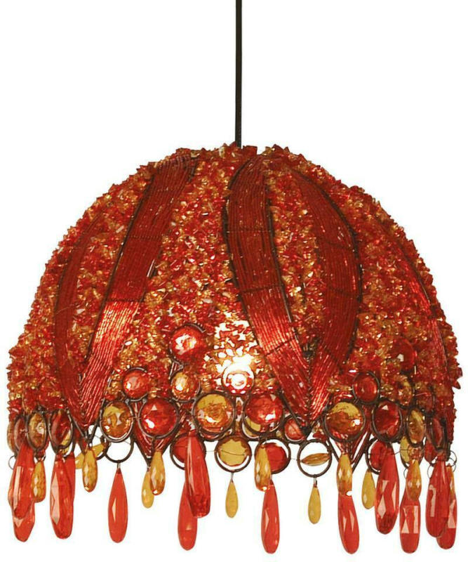 Hängeleuchte Perla H: 101 cm 1-Flammig, Orientalisch