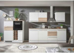 Möbelix Küchenzeile Welcome 240 + 205 cm Weiß ohne Geräte