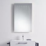 Möbelix Wandspiegel Mirror Switch Rechteckig 80x50 cm Metall