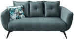 Möbelix 2,5-Sitzer-Sofa Baggio mit Kissen Blau/Grün