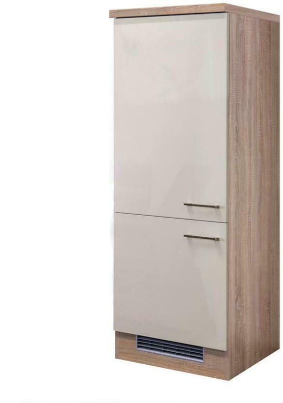 Kühlschrank-Umbauschrank Nepal B: 60 cm Kaschmir Glanz