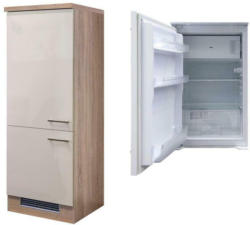 Kühlschrank-Umbauschrank Nepal B: 60 cm Kaschmir Glanz