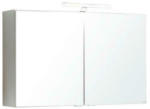 Möbelix Spiegelschrank Siena mit Led 2-Türig B/H/T: 80x65x20cm Weiß