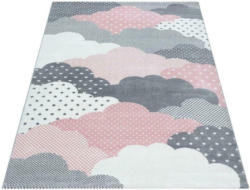 Kinderteppich Wolken Pink Bambi 120x170 cm