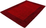 Möbelix Hochflor Teppich Rot Life 160x230 cm