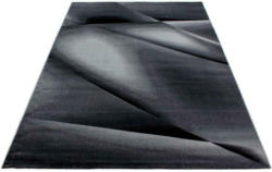 Webteppich Schwarz Naturfaser Miami 160x230 cm