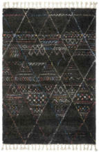 Möbelix Hochflor Teppich Anthrazit Esmeralda 120x170 cm