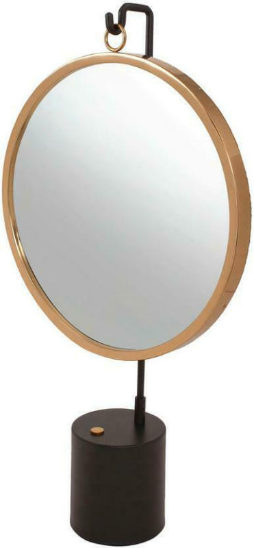 Tischspiegel Eleganca H: 75 cm Schwarz/Goldfarben