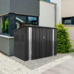 Möbelix Mülltonnenbox für 2-3 Tonnen B/H/T: ca.185/117-133/100cm