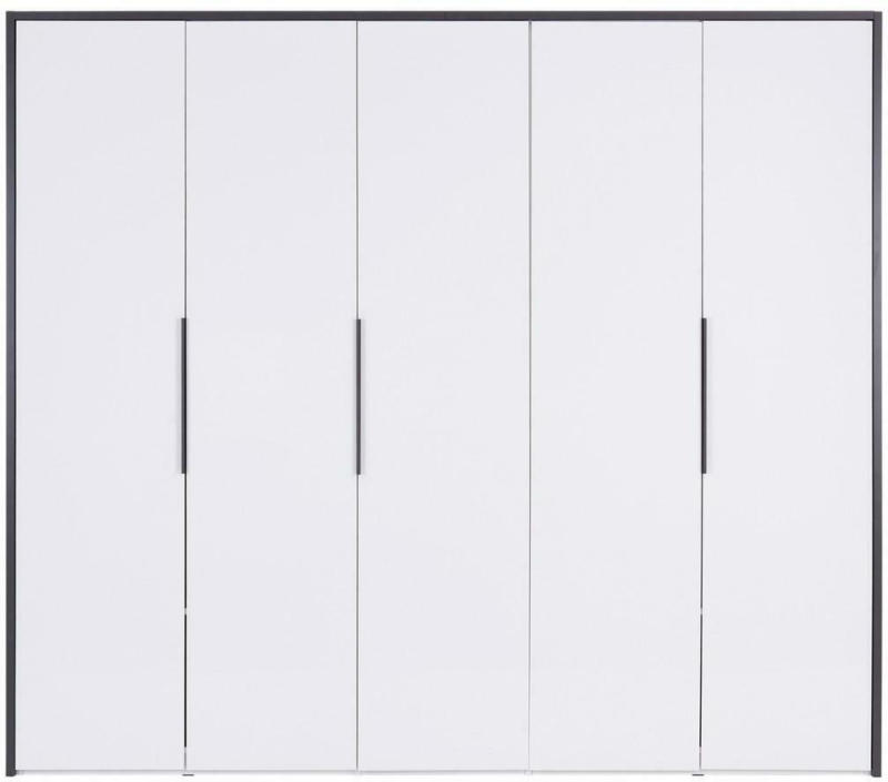 Drehtürenschrank 250 cm Lucca Weiß