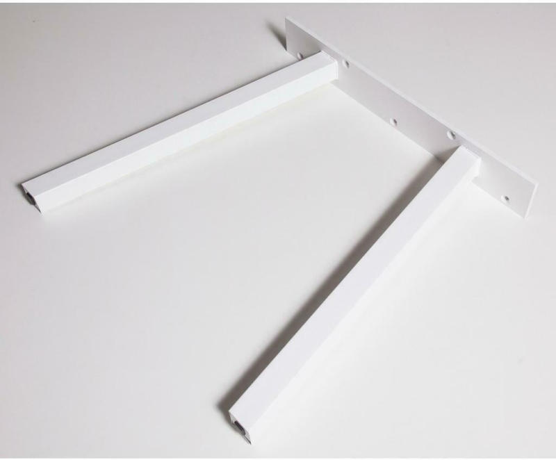 Tischgestell Stahl Weiß BxH: 70x71 cm, A-Form