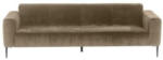 Möbelix 3-Sitzer-Sofa Nobility inkl. Kissen Sandfarben