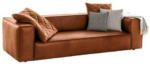 Möbelix 3-Sitzer-Sofa Around The Block Cognac Echtleder