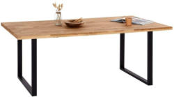 Esstisch mit Massivholz-Platte Barbara 200x100 cm Eiche