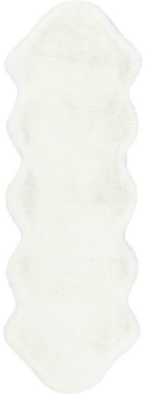 Kunstfell Rabbit Weiß 60x180 cm