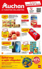 Auchan: Auchan újság érvényessége 2023.03.01-ig - 2023.03.01 napig