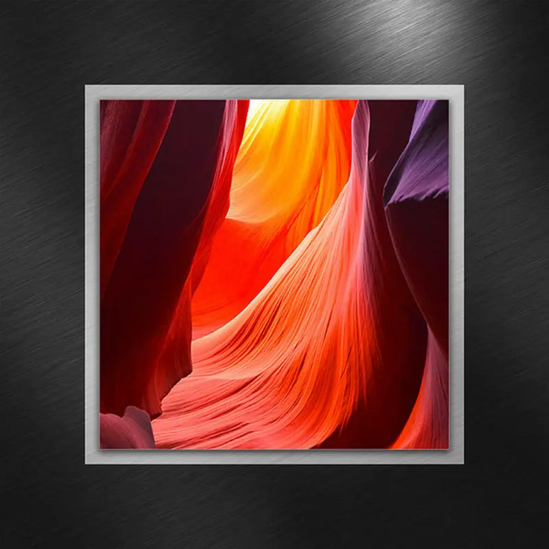 Glasbild 50/50/3,50 cm