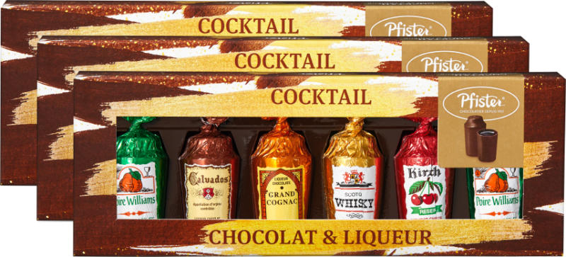 Cocktail Chocolat & Liqueur Pfister, 6 pezzi, 114 g