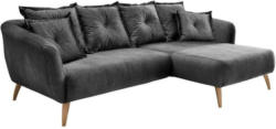 Ecksofa Baggio Grau S: 277/162 cm