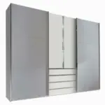 XXXLutz Lauterach - Ihr M&ouml;belhaus bei Bregenz Schwebet&uuml;renschrank in Wei&szlig;, Hellgrau