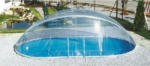Möbelix Pooldach Oval BxL: 370x610 cm Kunststoff Transparent
