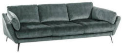 Big Sofa Softy mit Kissen B: 254 cm Anthrazit Velours