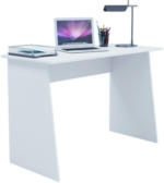 Möbelix Schreibtisch B 110cm H 74cm Masola Maxi, Weiß