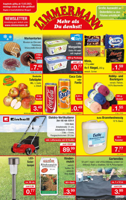 Zimmermann Sonderposten Angebot ≫ Aktuelle Prospekte und Produkte