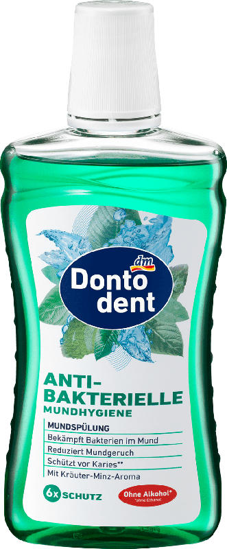 Dontodent Antibakterielle Mundhygiene Mundspülung