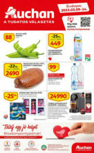 Auchan: Auchan újság érvényessége 2023.03.14-ig - 2023.03.14 napig