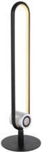 Möbelix LED-Tischlampe Toppole Schwarz mit Bluetooth-Lautsprecher