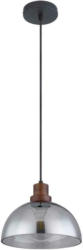 Hängeleuchte Varus H: 120 cm 1-Flammig mit Rauchglas