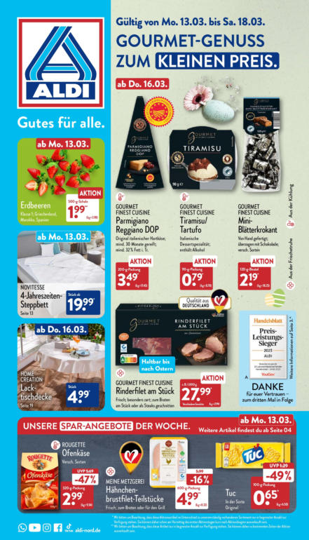 ALDI Nord GmbH & Co. KG in BrüderGrimmRing 9, 23560 Lübeck Moisling ⇔