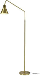 Stehlampe Lyon Goldfarben 1-Flammig drehbar mit Flexarm
