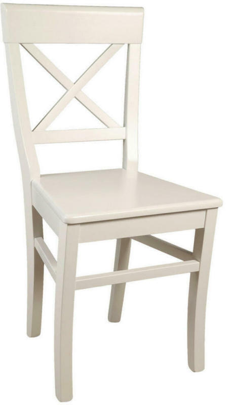 Stuhl in Holz Weiß