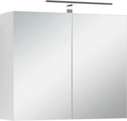 Spiegelschrank Spree mit Led 2-Türig 70x60x20 cm