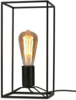 Möbelix Tischlampe Antwerp Schwarz mit Schalter