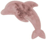 Möbelix Kinderteppich Delfin Rosa Lovely Kids 64x90 cm