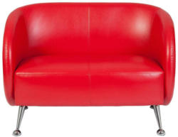 Zweisitzer-Sofa St. Lucia Rot