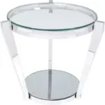 XXXLutz Lauterach - Ihr Möbelhaus bei Bregenz Beistelltisch in Metall, Glas 50/50/50 cm