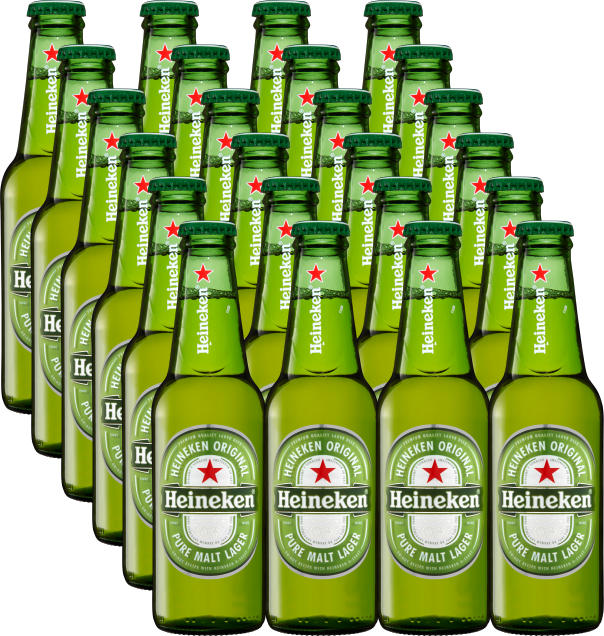 Bière Premium Heineken, 24 x 25 cl