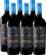 Epicuro Blu Negroamaro/Cabernet Sauvignon Puglia IGP, 2021, Apulien, Italien, 6 x 75 cl