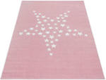 Möbelix Kinderteppich Stern Pink Bambi 160x230 cm