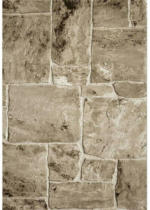 Möbelix Webteppich Braun Naturfaser Tibet 80x150 cm