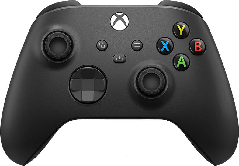MicroSOFT Xbox Wireless Controller Carbon Black für Android, PC, One, Series X