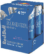 MediaMarkt Red Bull Energie Drink Summer Edition Juneberry 4x0.25l Energy Drink, Blau - bis 08.04.2023
