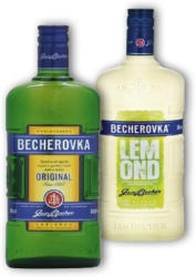 BECHEROVKA ORIGINAL, LEMOND 20-38% 0,5L
