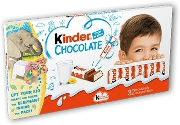 KINDER CHOCOLATE 4X100G