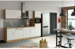 Küchenzeile Sorrento ohne Geräte B: 270 cm Weiß